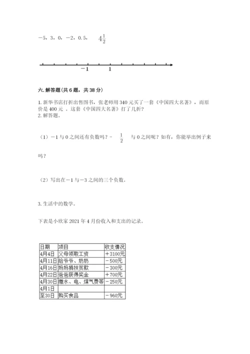 北师大版六年级下册数学 期末检测卷含完整答案（各地真题）.docx