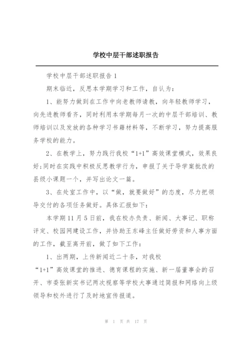 学校中层干部述职报告.docx
