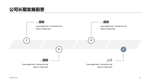蓝色插画风商务公司市场营销策划PPT素材