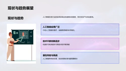 AI基础与应用PPT模板