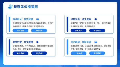 深蓝色系3D关于电信反诈讲座PPT模板