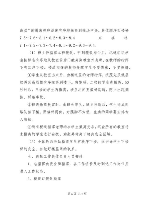 防拥挤踩踏应急疏散演练方案 (3).docx