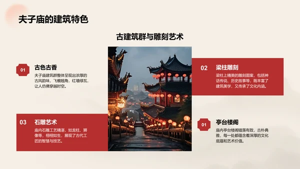 红色复古风我的家乡：南京必打卡旅游景点介绍PPT模板