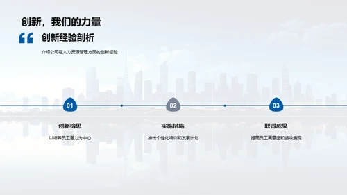 人力资源驱动发展