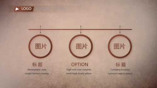 复古欧式风格工作总结商务PPT