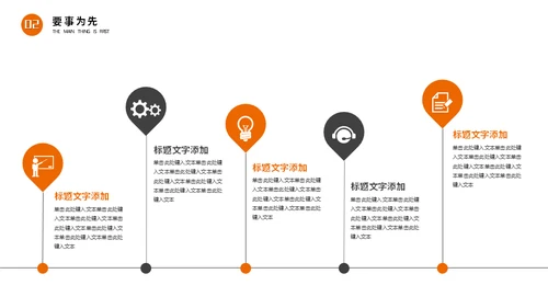 商务风时间管理术通用PPT课件模板