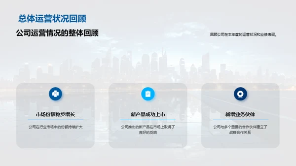 年度运营回顾与展望