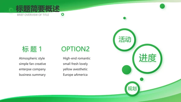 绿色医疗医药代表工作汇报动态PPT