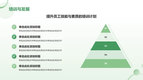 绿色小清新八月你好——工作总结汇报PPT模板