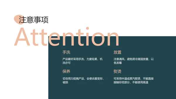 简约电商服饰品牌产品介绍