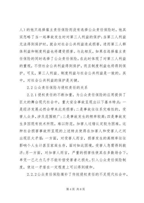 公众责任保险法律问题.docx