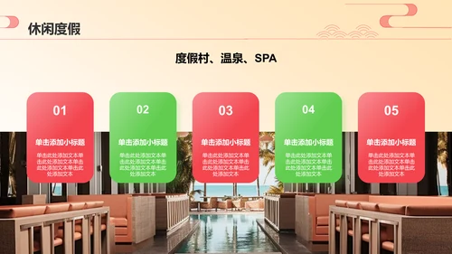 红色国潮风旅游文化宣传PPT模板