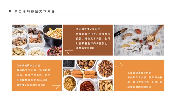 简约中国传统中医中药文化汇报PPT模板