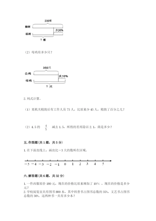嵊州市六年级下册数学期末测试卷（培优）.docx