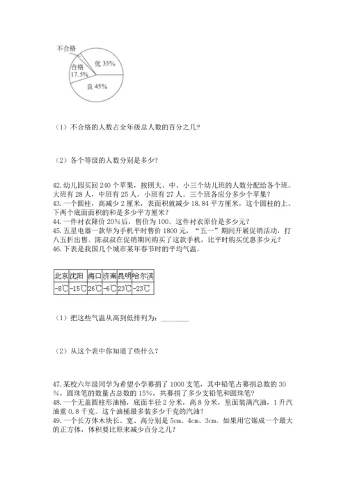 小升初数学应用题50道（精华版）.docx