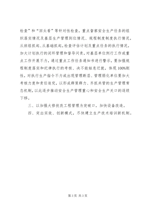 公司安全生产管理水平经验材料 (6).docx