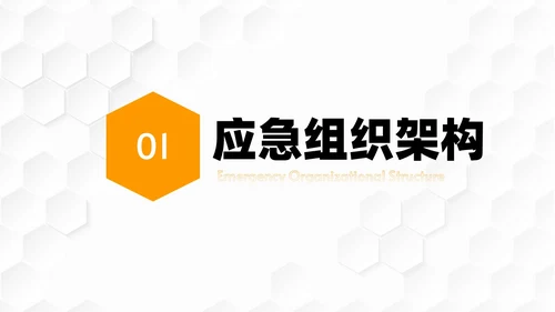 橙色简约几何商务应急预案培训PPT模板应急培训