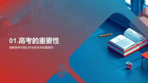 高考备考指南PPT模板