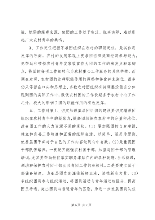基层团委工作现状调研报告.docx