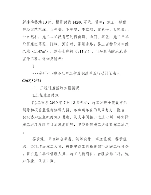 热力管网工作总结供热公司采暖期工作总结