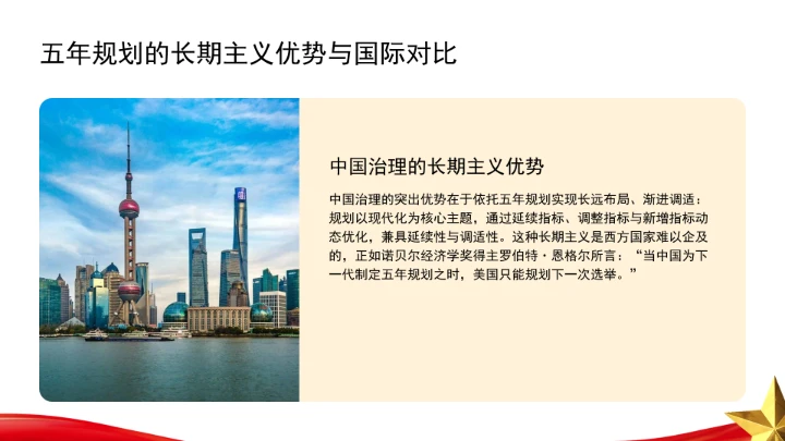 五年规划是中国之治的突出优势ppt课件