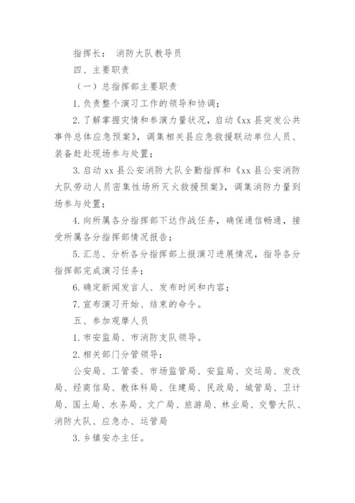 企业消防安全应急演练方案.docx