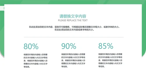 简约绿色职场企业宣传汇报PPT模板