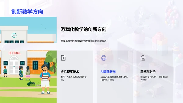 幼儿园游戏化教学实践PPT模板