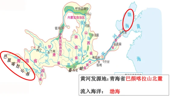 人教版（人文地理） 下册4.2.3 母亲河（黄河）课件
