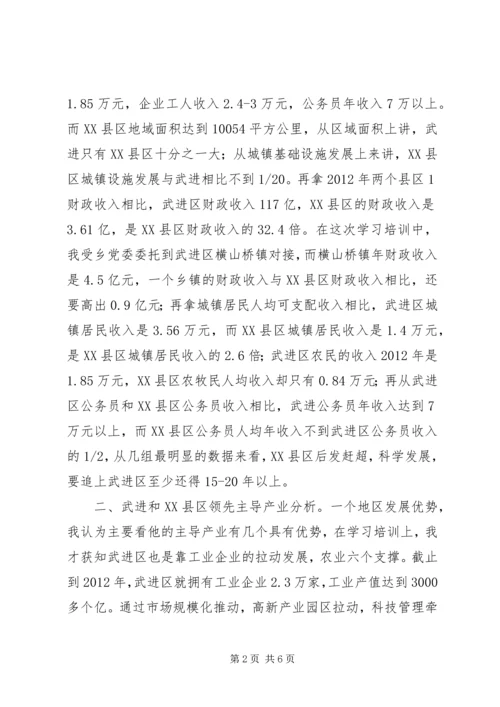 学习培训心得体会 (14).docx