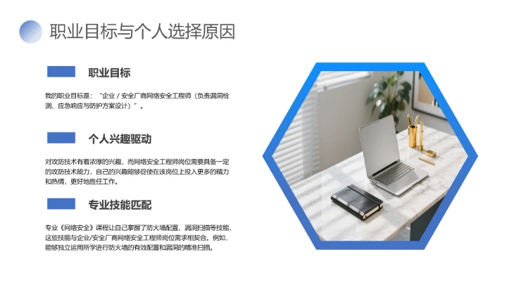 计算机科学与技术专业大学生求职个人综合展示职业生涯规划