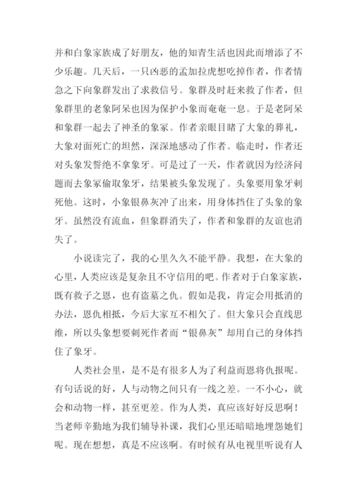 白象家族读后感1000字.docx