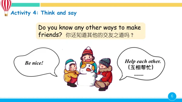 Unit 1 Making friends C  Project  Make a mind map 