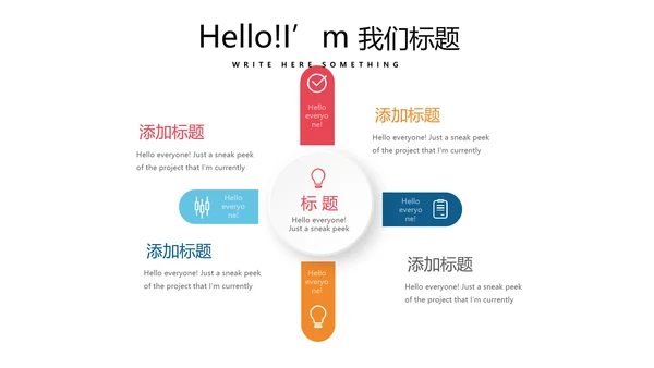 时尚微立体工作总结述职报告商务通用PPT动态模板