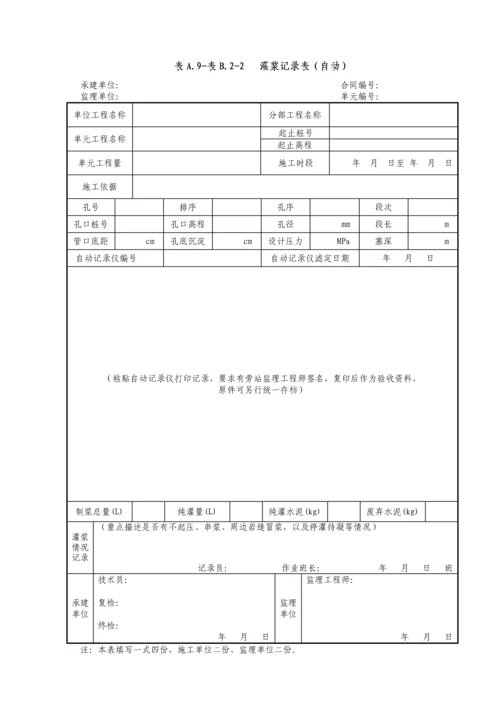 回填灌浆工程单元工程表格(埋管类).docx