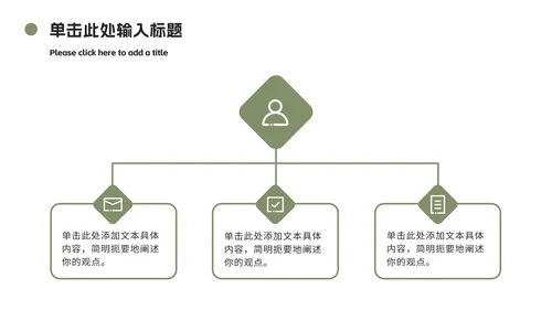 绿色实景风企业培训管理团队合作PPT模板