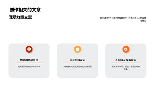 打造母亲节特刊