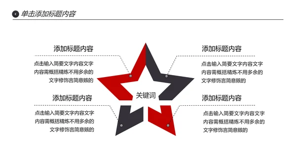 欧美三角形企业宣传公司简介创意PPT模板