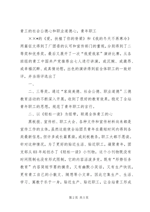 团支部学习情况汇报 (5).docx