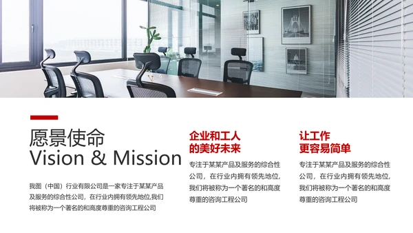 现代企业宣传商业计划书商务汇报PPT模板