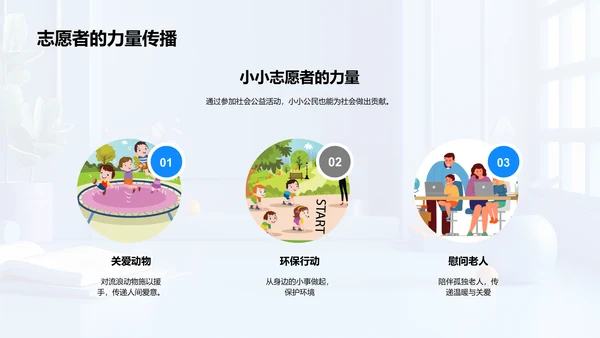公民权责教育PPT模板