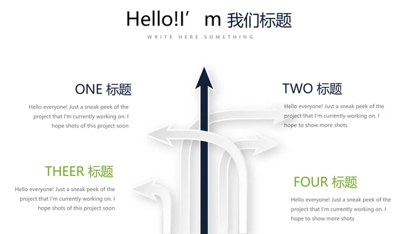 简约时尚医药医疗报告通用动态PPT