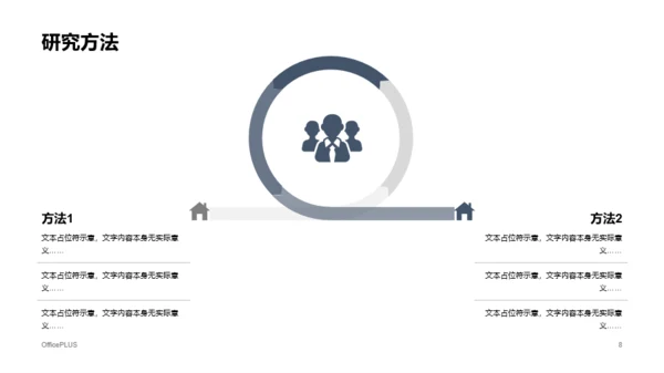 灰色商务企业投资项目工作总结PPT