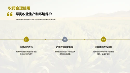 可持续农业发展的路径选择