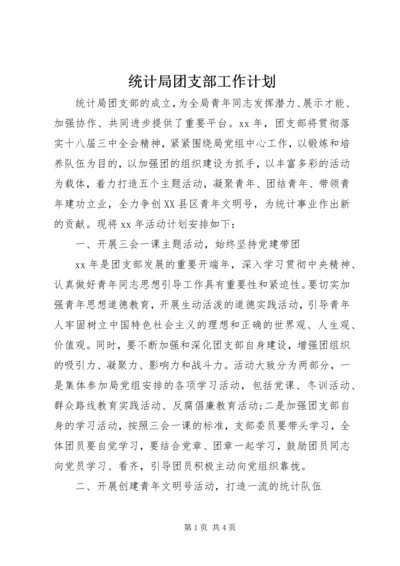 统计局团支部工作计划 (2).docx