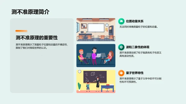 量子力学概述报告PPT模板