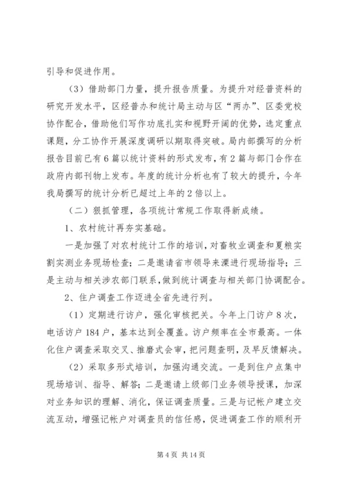 统计局年终工作总结及计划.docx
