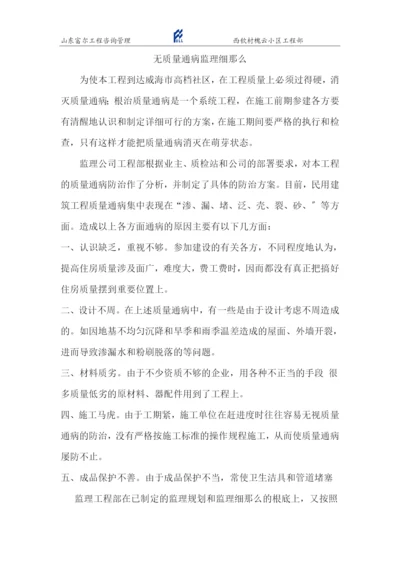 无质量通病监理细则.docx