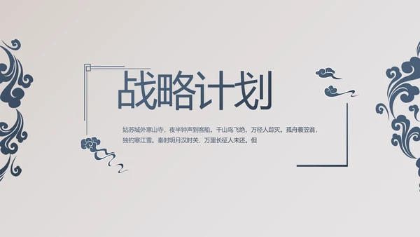 精美复古中国风商业计划书创业融资PPT动态模板