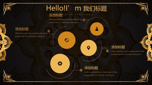 黑色高端大气房地产营销策划动态PPT